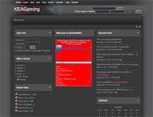Tablet Screenshot of keagaming.com